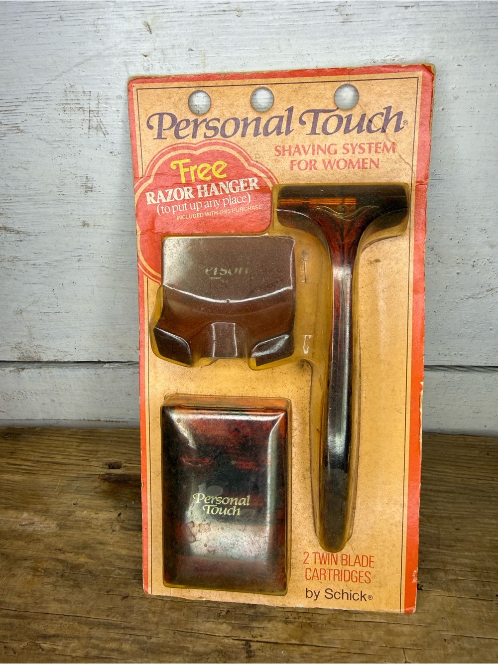 Vintage, Old New Stock Personal Touch, By Schick, For Women Razor, W/ Packaging